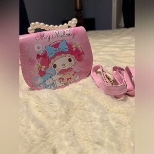 My Melody Little Girl Purse Kids Cute Crossbody Bag